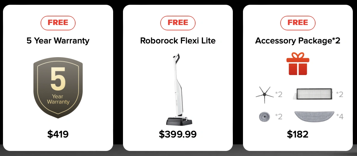 Roborock S8 MaxV Accessories